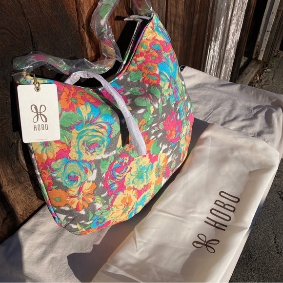 HOBO Floral Multicolor Hobo Bag - Picture 4 of 11